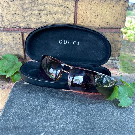 gucci sunglasses 115 gg 2653 s|Vintage Gucci Gg2653/s L6edd Sunglasses 68 10 115 Brown .